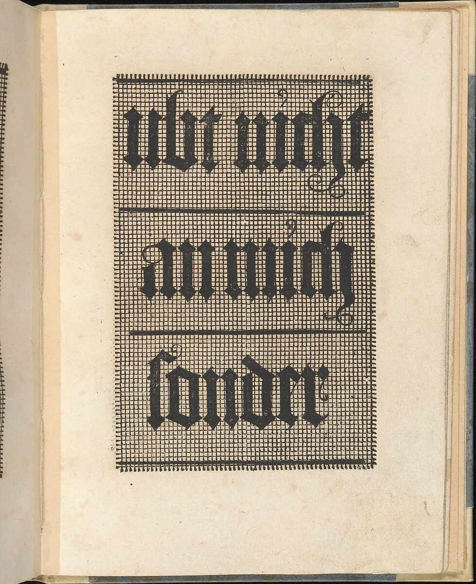 Ein ney Furmbüchlein, Page 9, recto — Johann Schönsperger the Younger