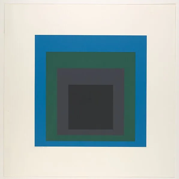 Porta Negra from Soft Edge–Hard Edge portfolio — Josef Albers