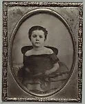 [Copy of a Daguerrotype Made c. 1860 Showing Jessie Beach as a Young Girl]