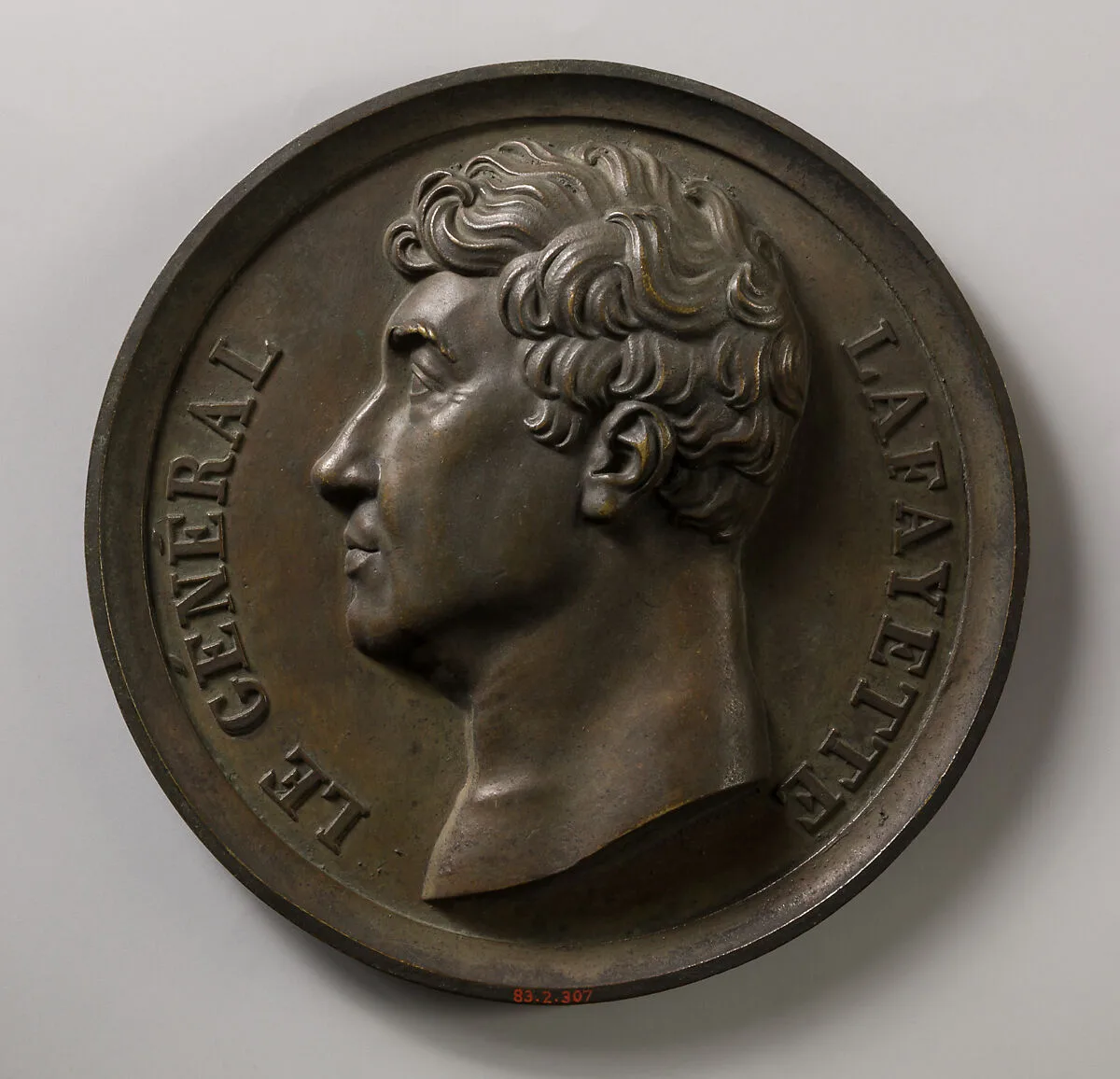 Medallion of the Marquis de Lafayette — Unknown