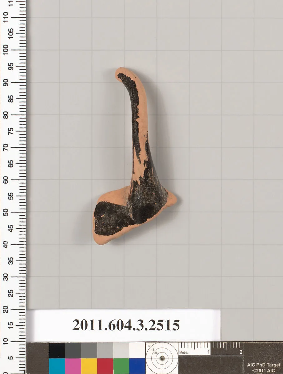 Terracotta fragment of a kylix (drinking cup) — Unknown