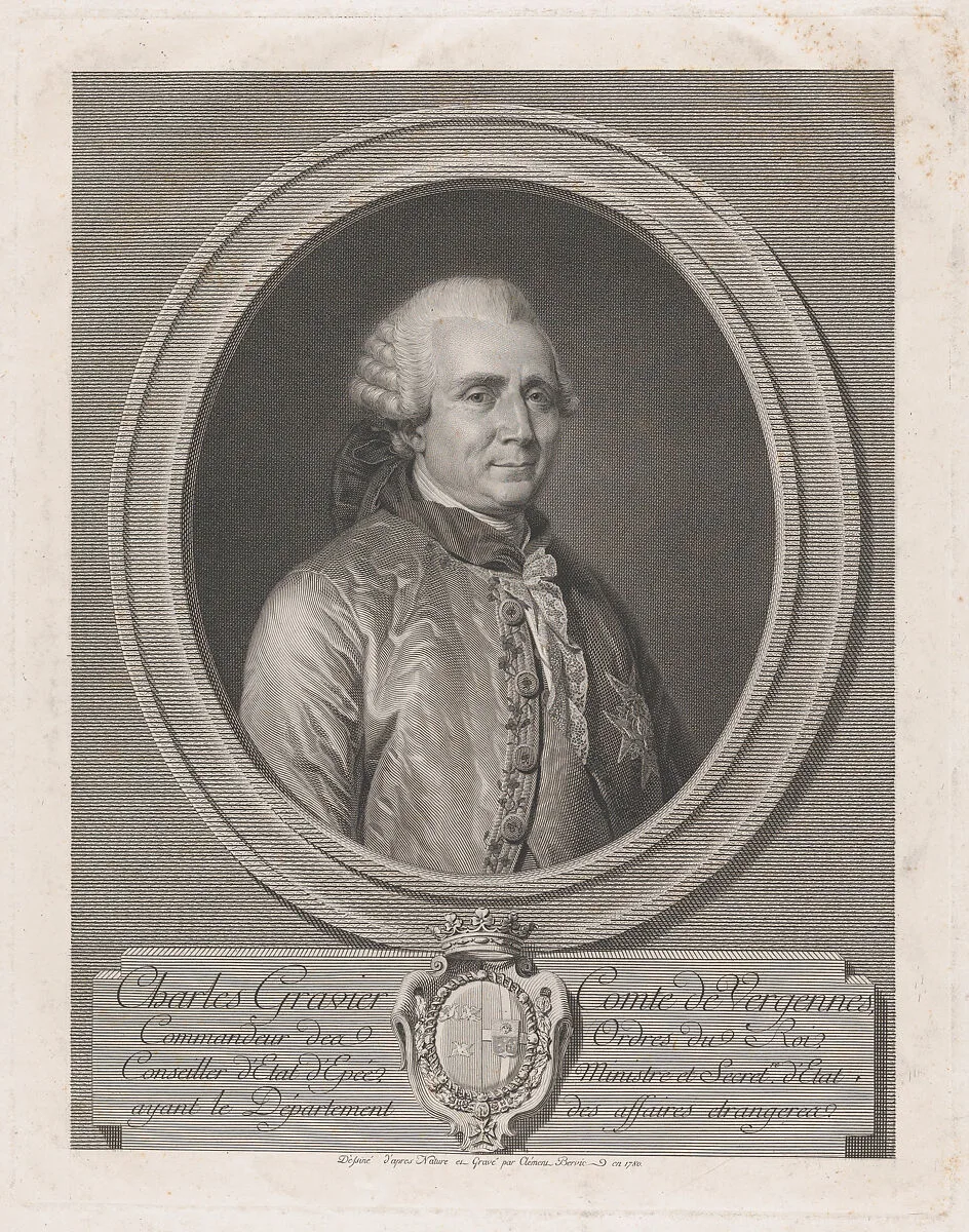 Charles Gravier, Count of Vergennes — Charles Clément Bervic