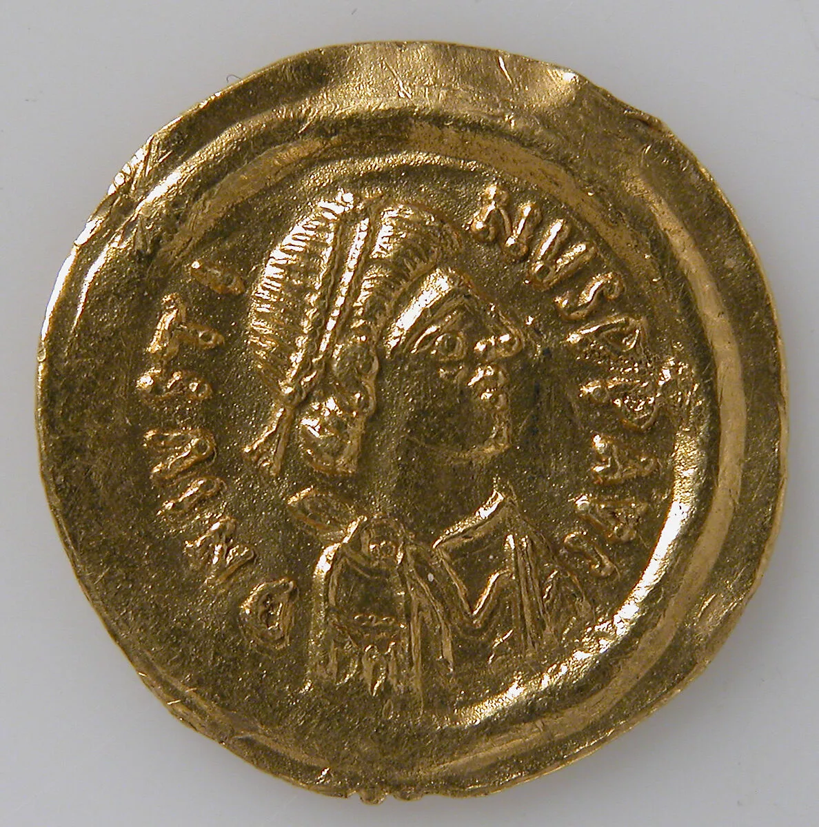 Tremissis of Mauricius Tiberius — Unknown
