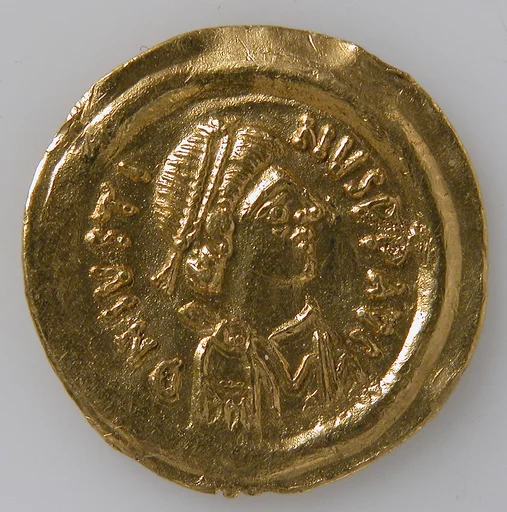 Tremissis of Mauricius Tiberius