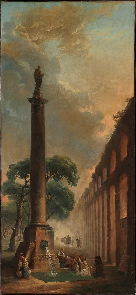 The Fountain — Hubert Robert