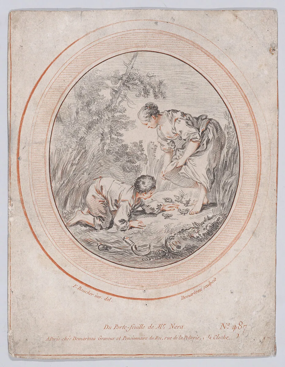 Pastorale — François Boucher|Gilles Demarteau