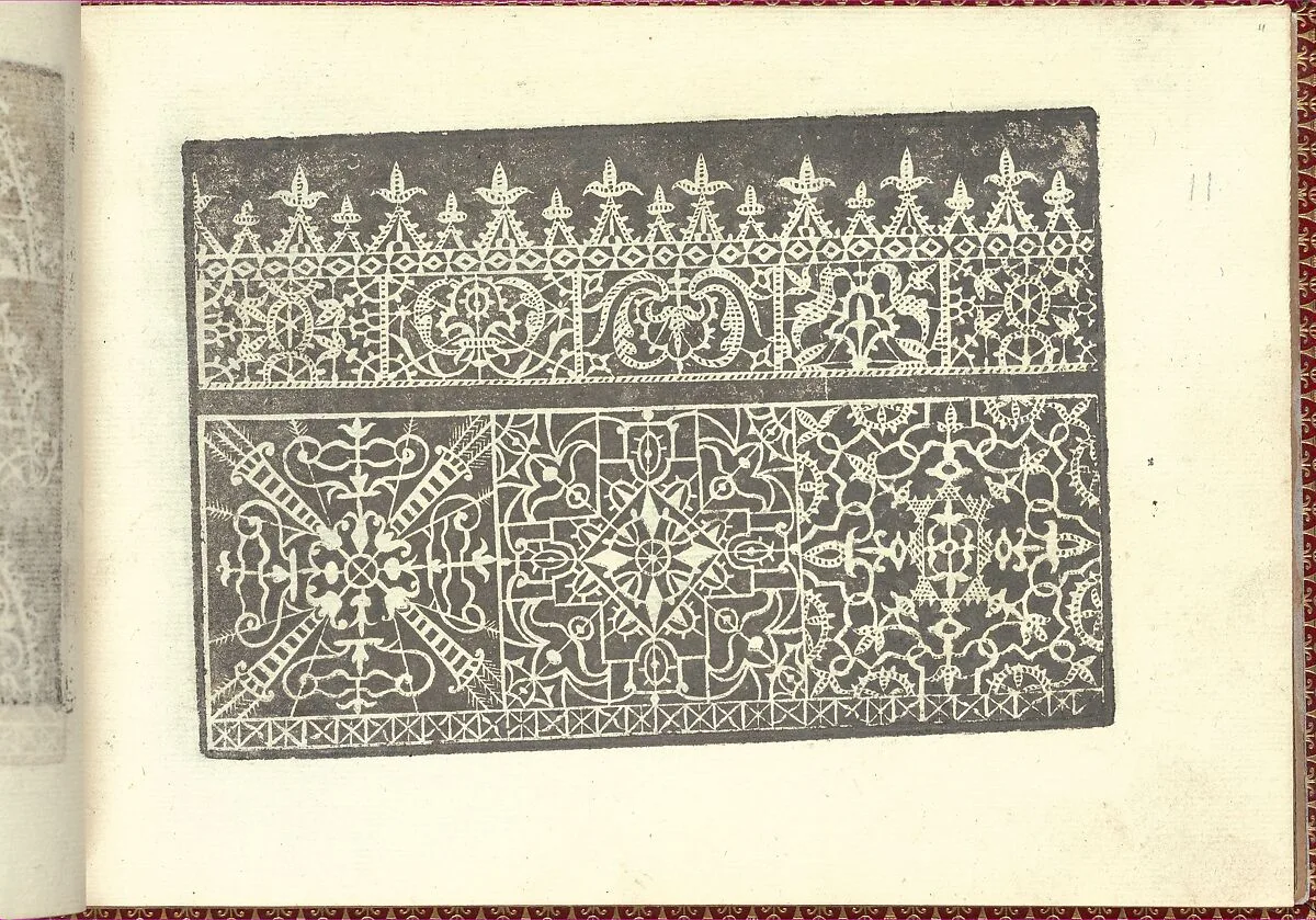 Corona delle Nobili et Virtuose Donne: Libro I-IV, page 11 (recto) — Cesare Vecellio