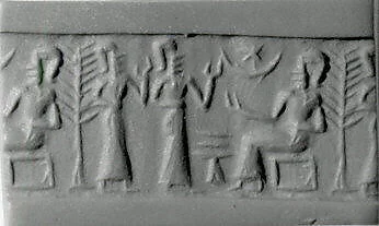 Cylinder seal and modern impression