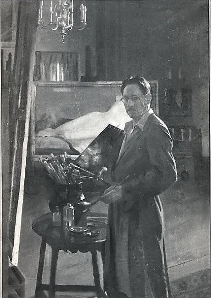 In the Studio — Leopold Seyffert