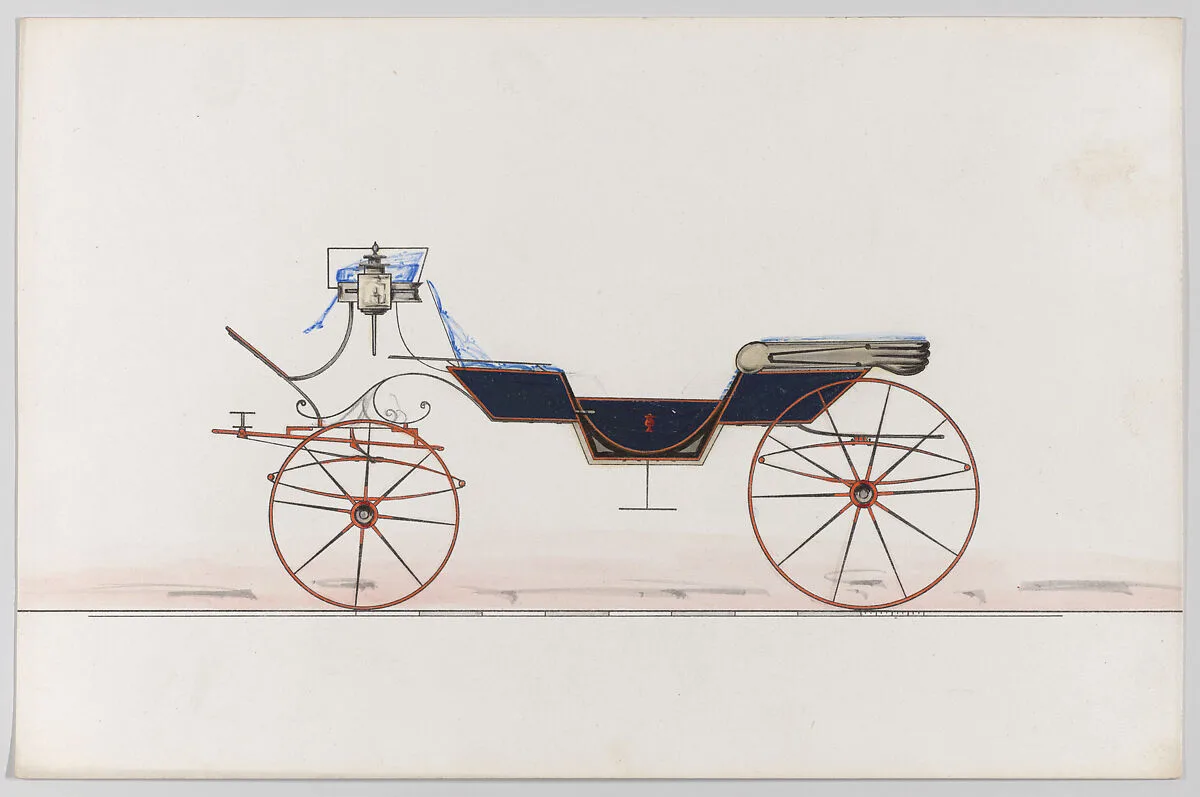 Design for Vis-à-vis (unnumbered) — Brewster & Co.