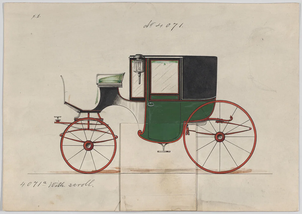 Design for Coupé, no. 4071 — Brewster & Co.|Herman Stahmer