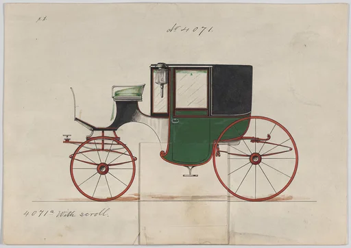 Design for Coupé, no. 4071
