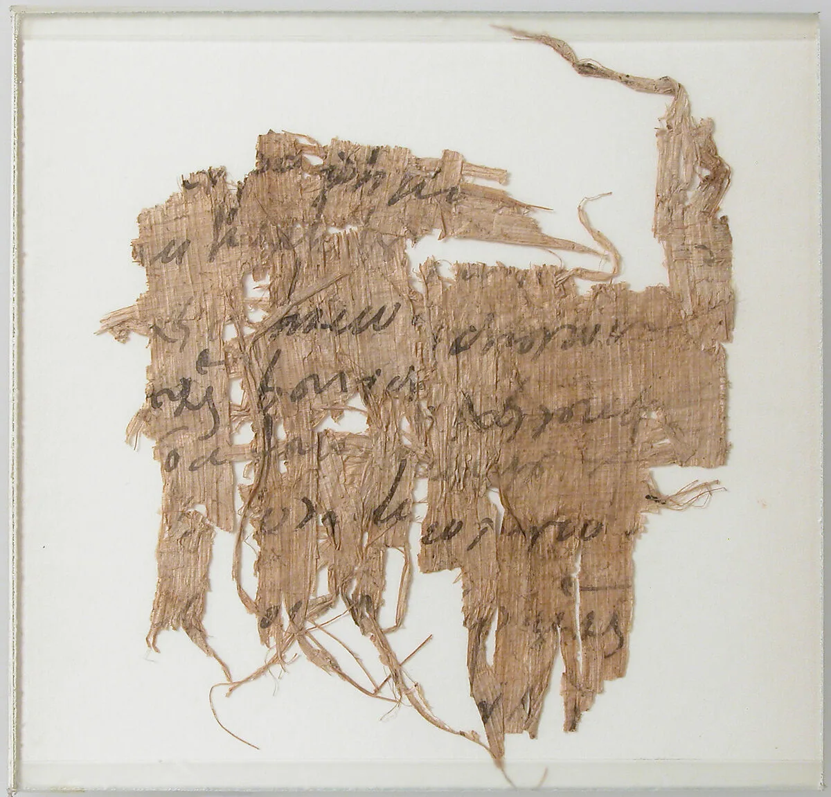 Papyrus Fragment of a Letter — Unknown