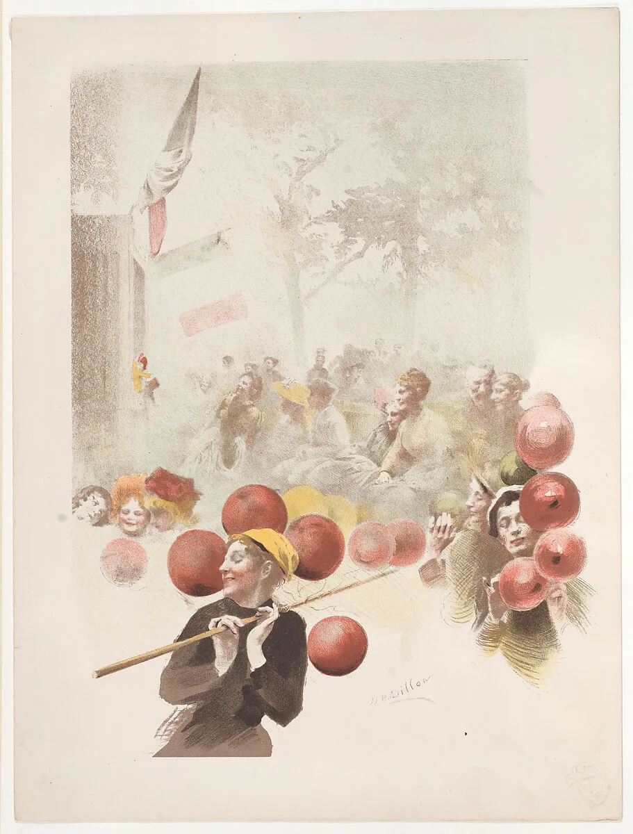 The balloon seller — Henri Patrice Dillon
