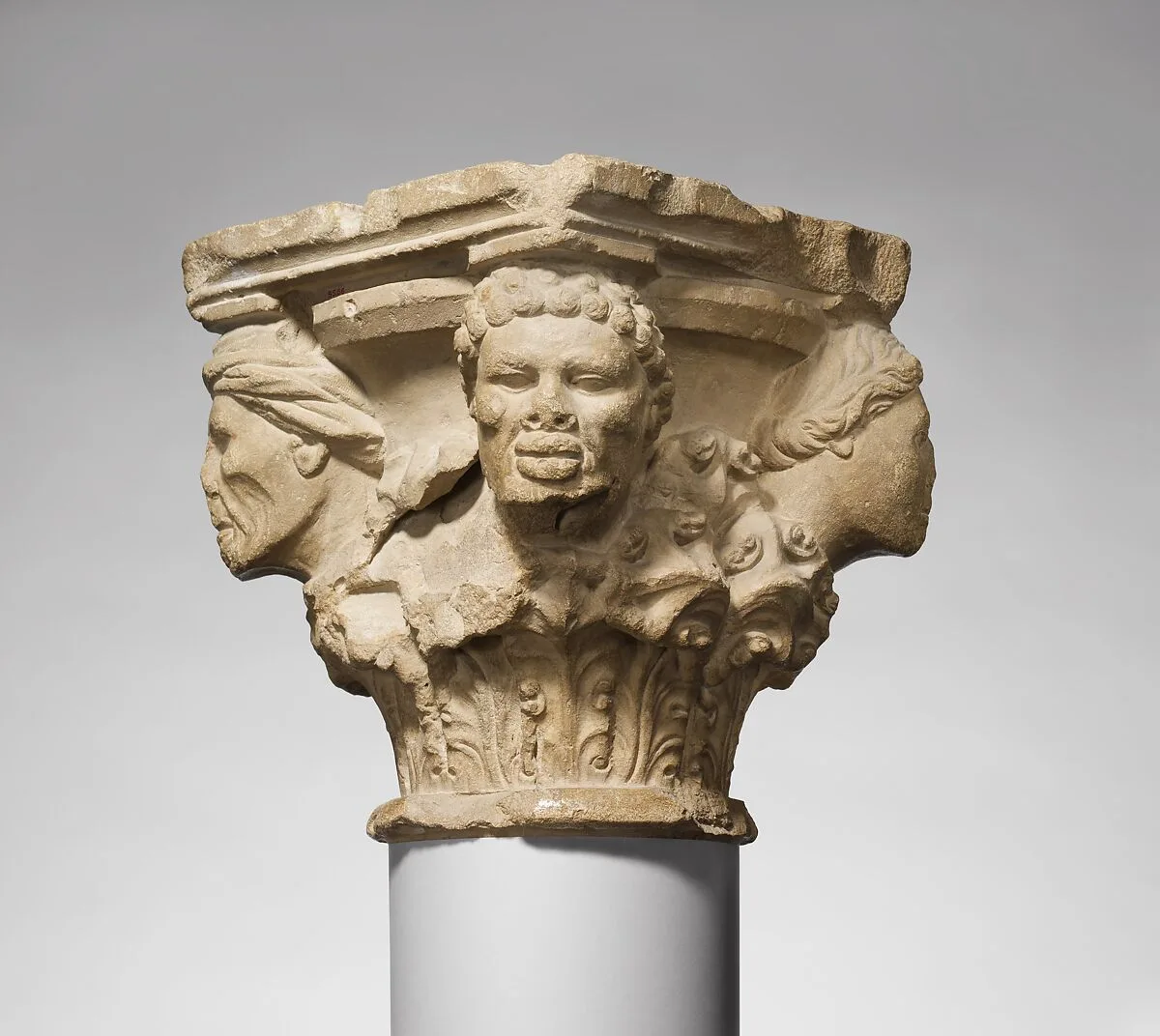 Capital with Four Heads — Unknown