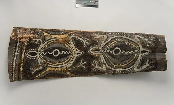 Painting from a Ceremonial House Ceiling — Mburrnggei, Amachi-Kalaba|Artists of Mariwai Village