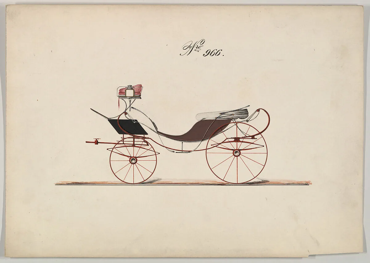 Design for Eight Spring Victoria, no. 966 — Brewster & Co.