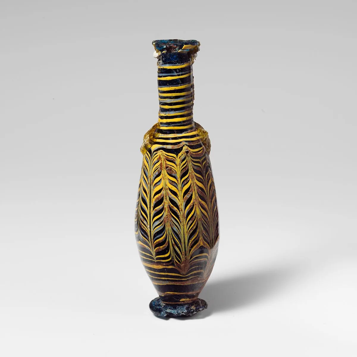 Glass amphoriskos (perfume bottle) — Unknown