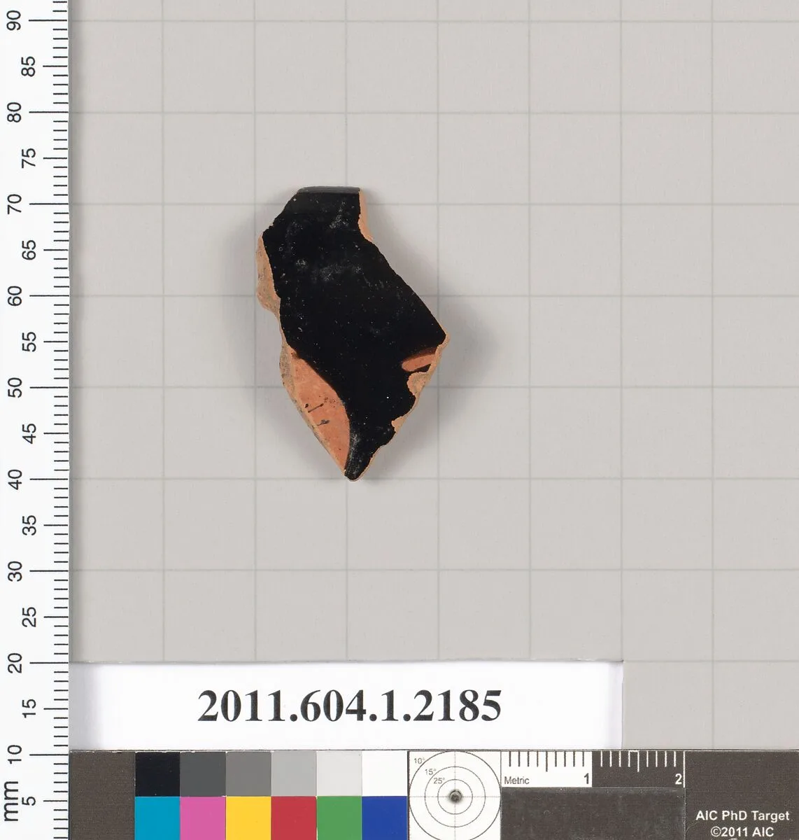 Terracotta rim fragment of a kylix (drinking cup) — Unknown