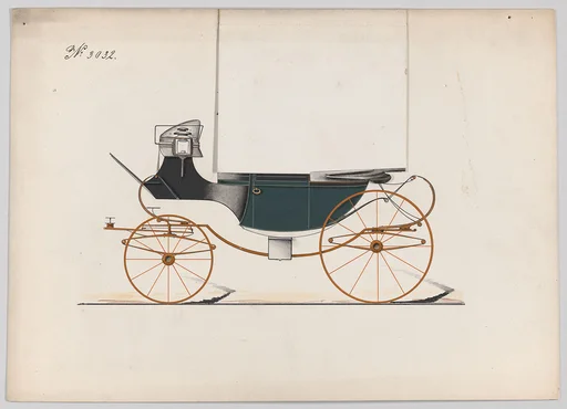 Design for Landaulet, no. 3032