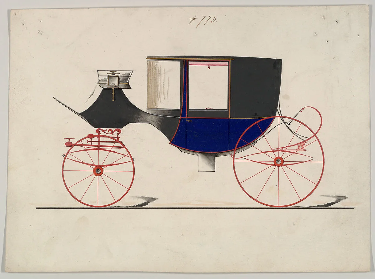 Design for Coupé, no. 773 — Brewster & Co.