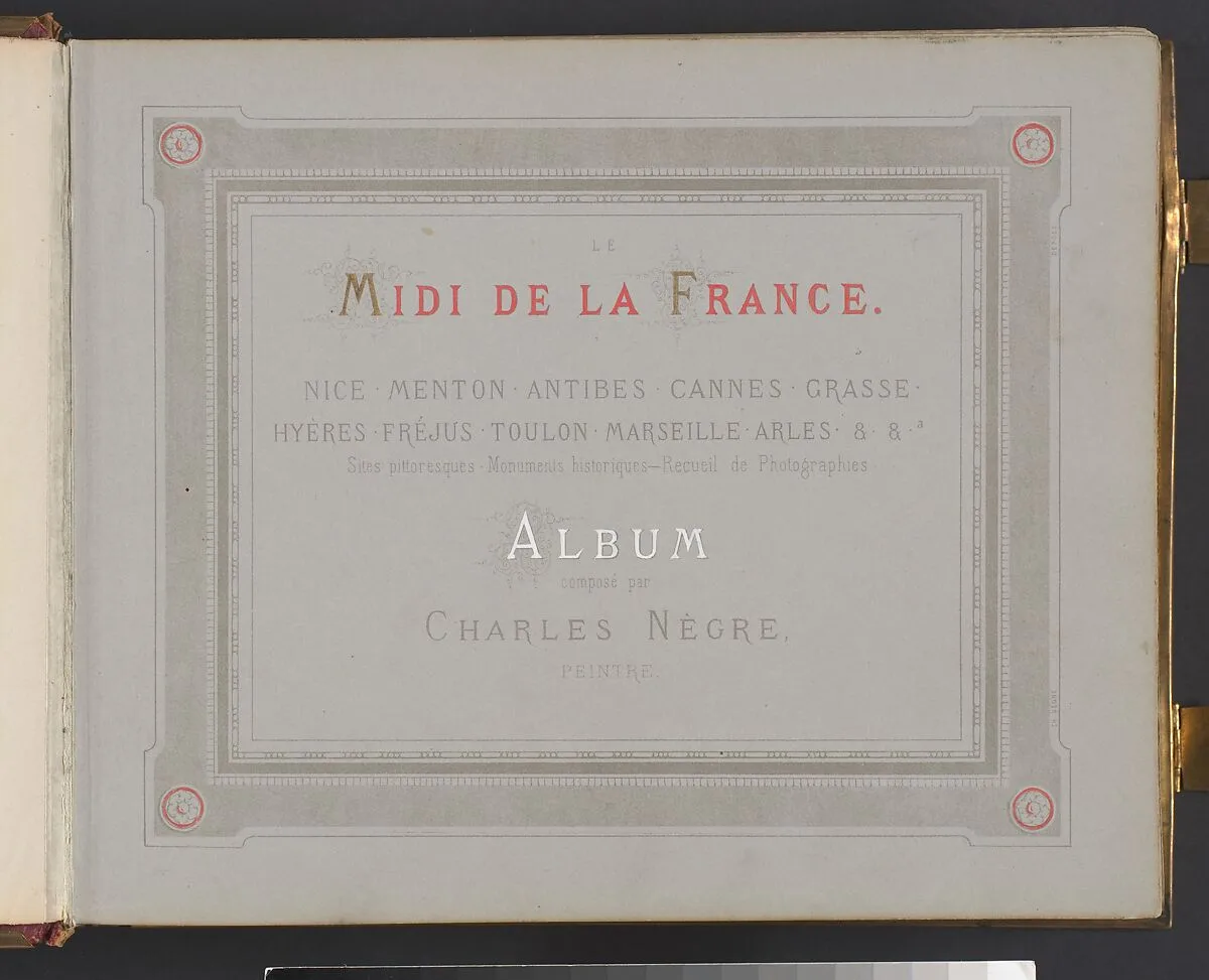 Le Midi de la France — Charles Nègre