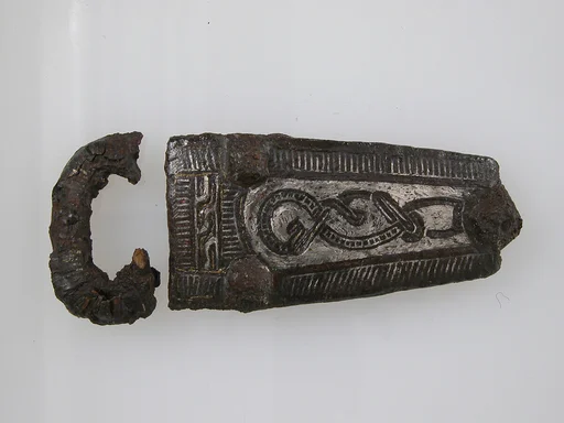 Plate and Loop of a Belt Buckle