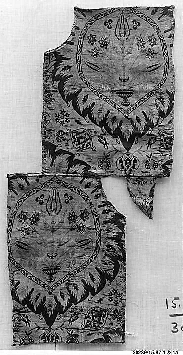 Brocade Fragment — Unknown