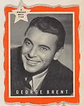 George Brent, A Warner Bros. Star, trade card (W500) — Unknown