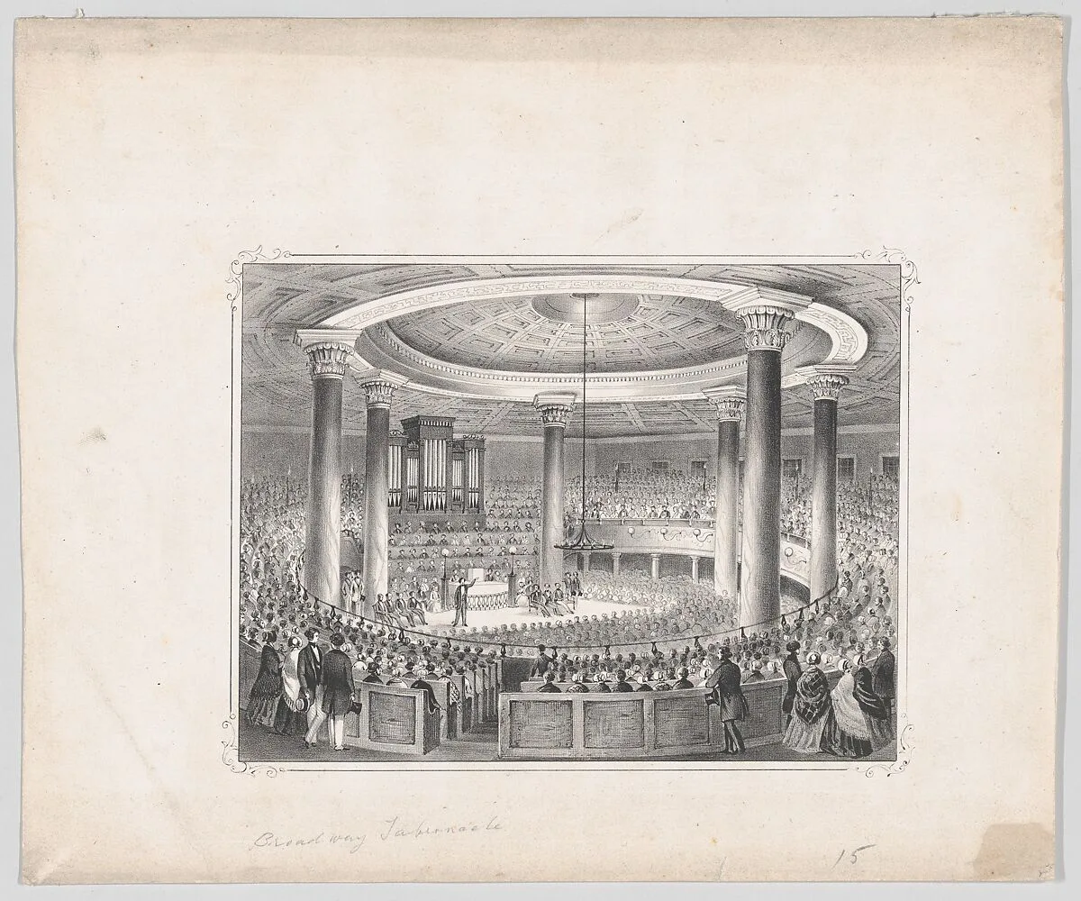 The Broadway Tabernacle, New York, in Anniversary Week — Snyder, Black & Sturn
