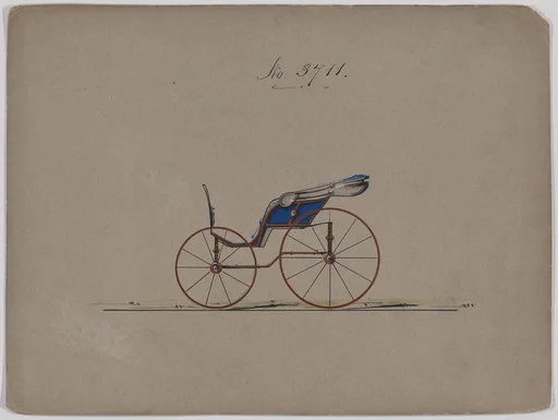Design for Pony Phaeton, no. 3711