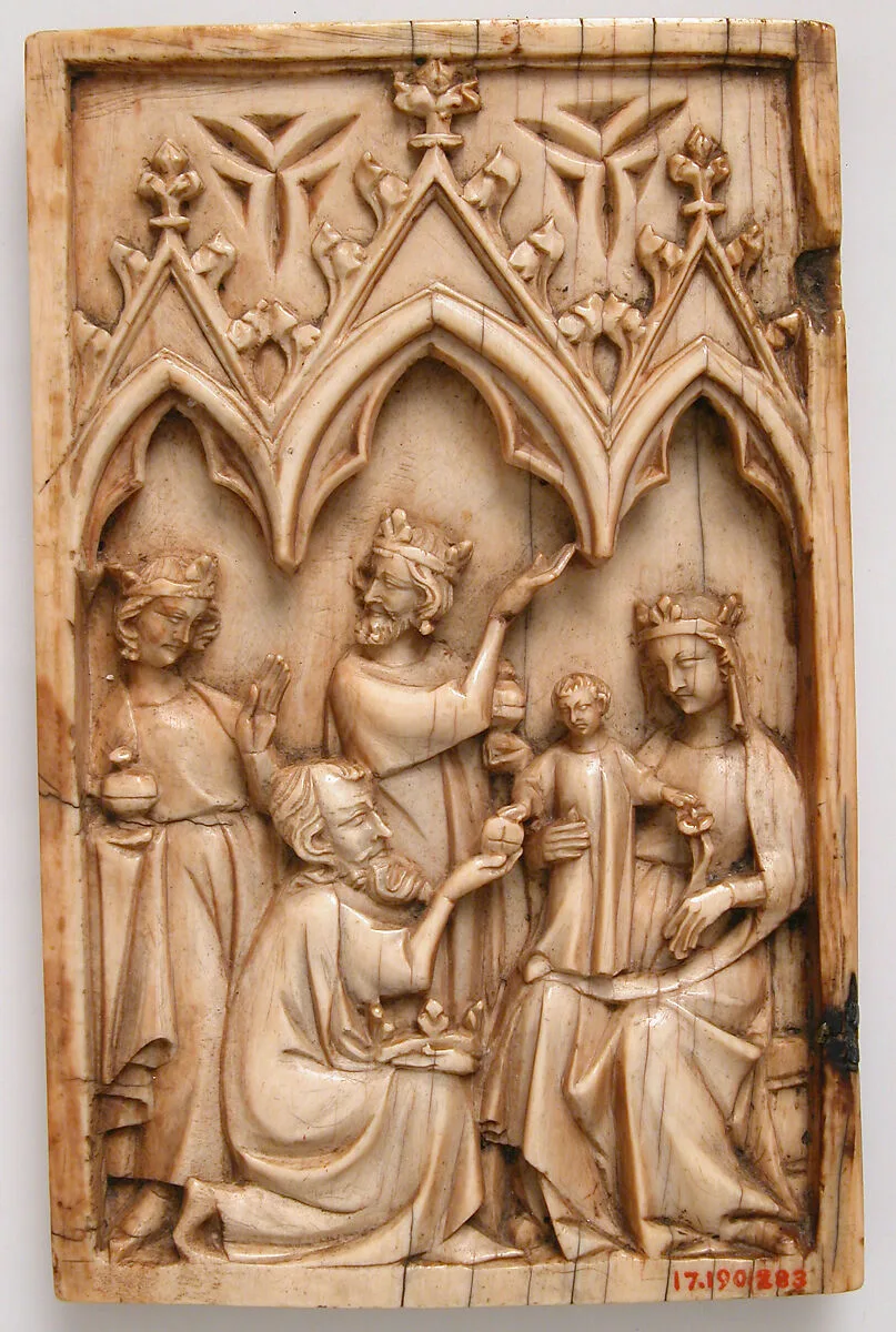 Leaf from a Diptych with the Adoration of the Magi — Unknown