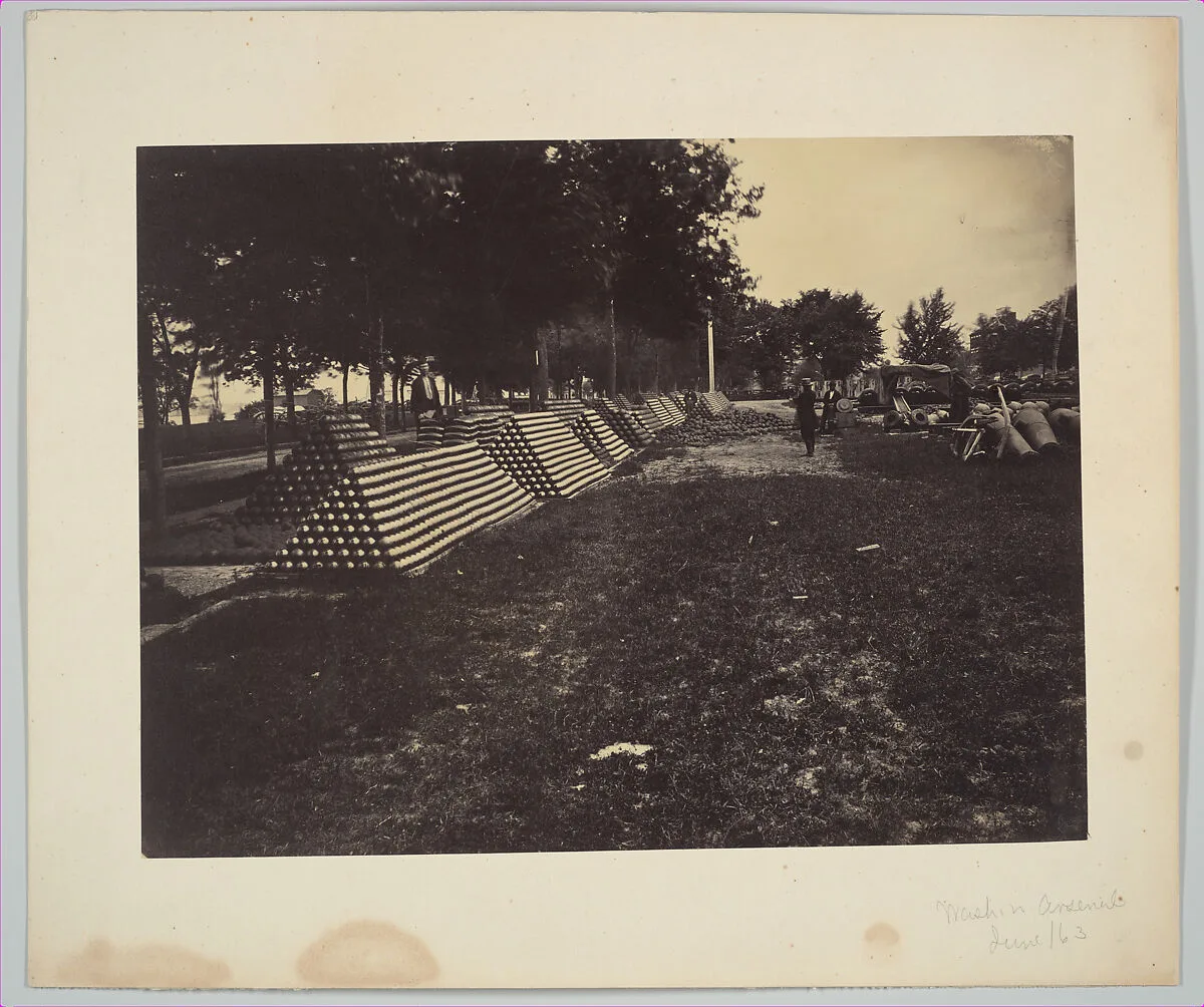 View in Arsenal Yard, Washington, D.C. — Andrew Joseph Russell