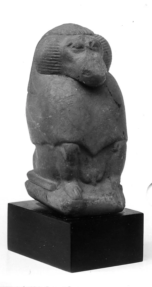Figure of a Baboon — Unknown