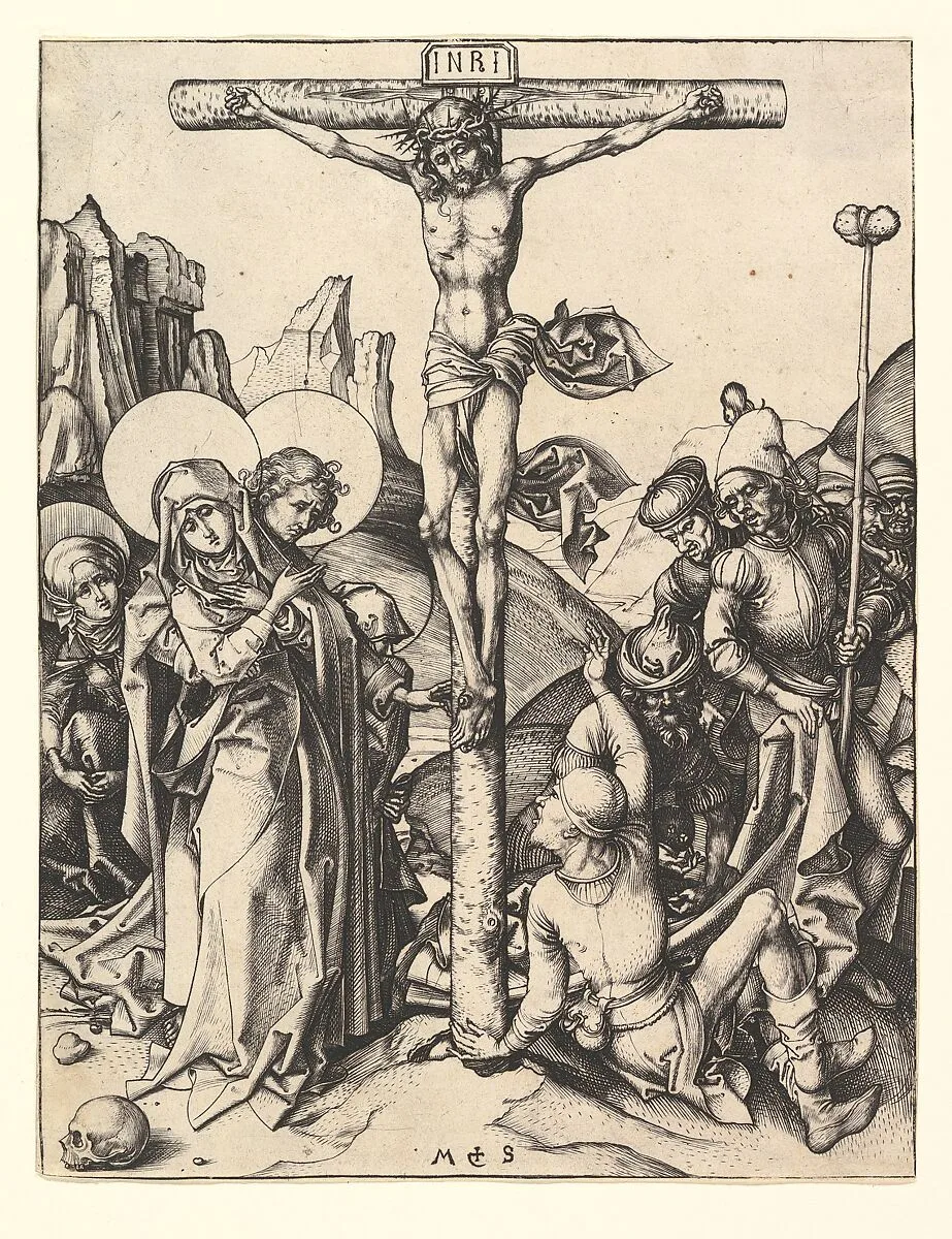 Crucifixion — Martin Schongauer