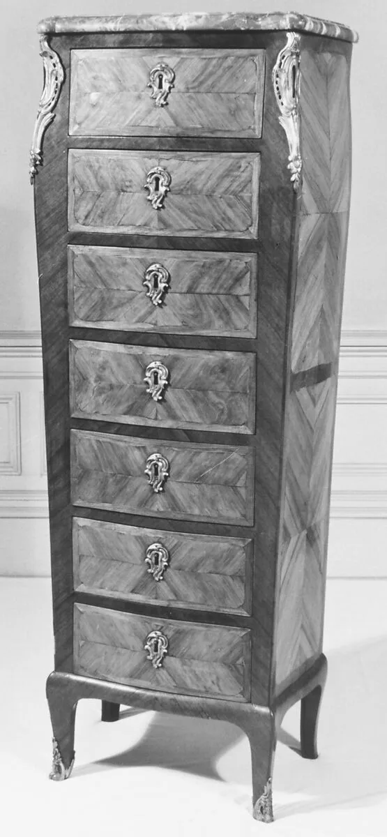 Chest (chiffonier) (one of a pair) — Bernard II van Risenburgh