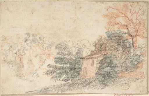Landscape with House and Trees