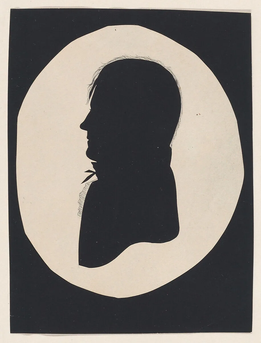 Silhouette of an unknown man — Moses Chapman