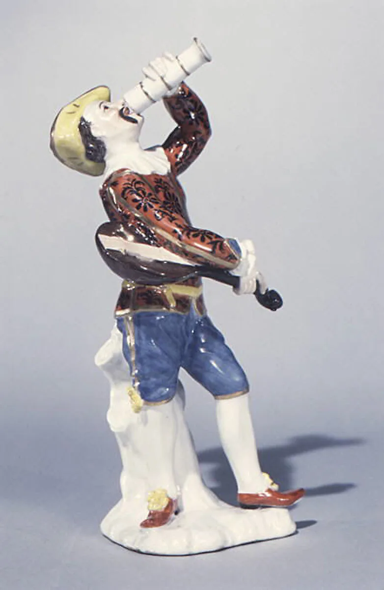 Musician drinking — Meissen Manufactory|Johann Joachim Kändler