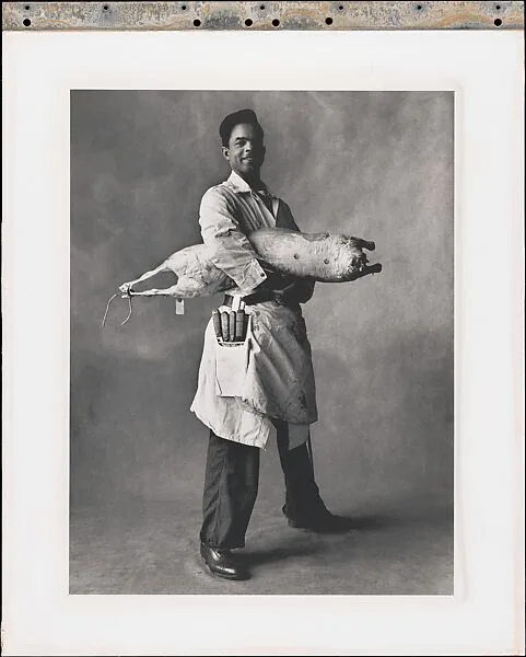 Slaughterhouse Worker, New York — Irving Penn