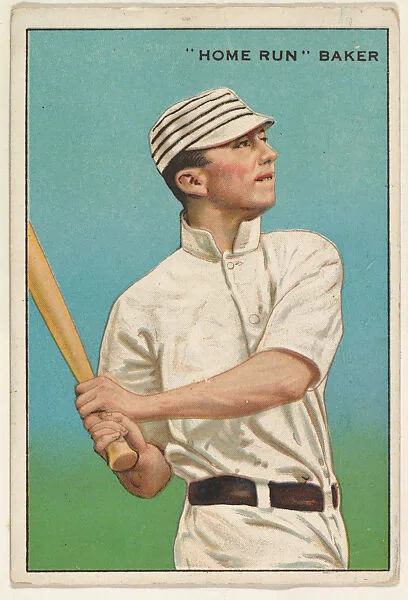 J. Franklin "Home Run" Baker, from the Series of Champions (T227) — Honest Long Cut Tobacco|Miners Extra Tobacco