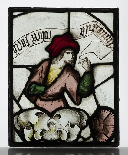 Panel with Prophet from a Tree of Jesse Window