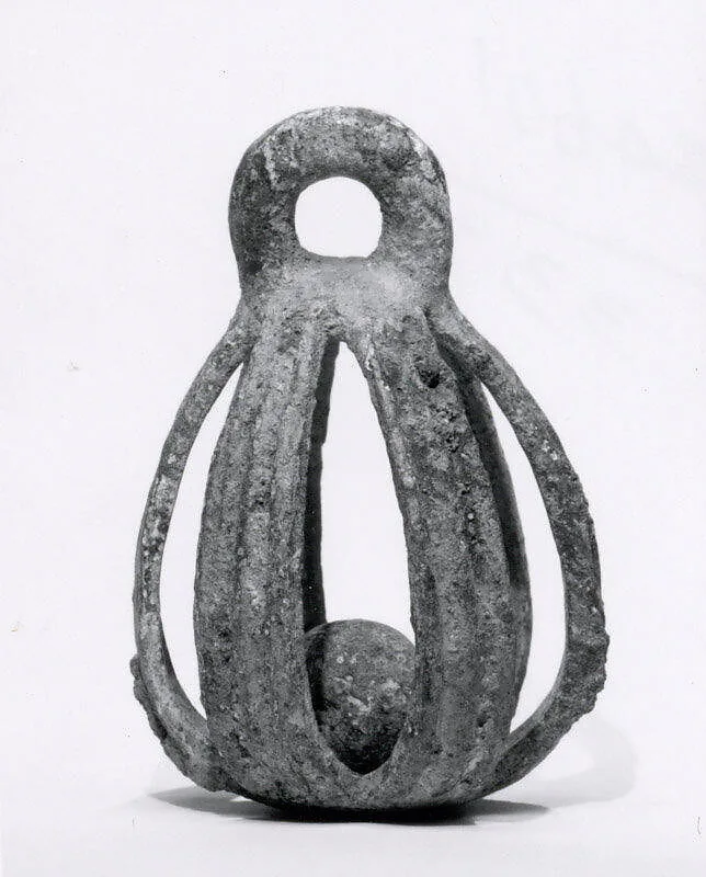Openwork rattle bell — Unknown