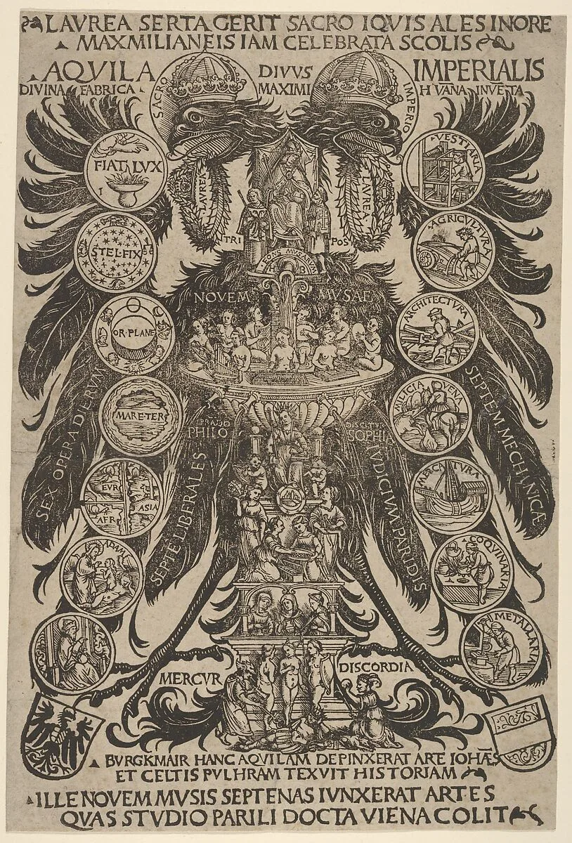 The Imperial Eagle (Aquila Imperialis) — Hans Burgkmair