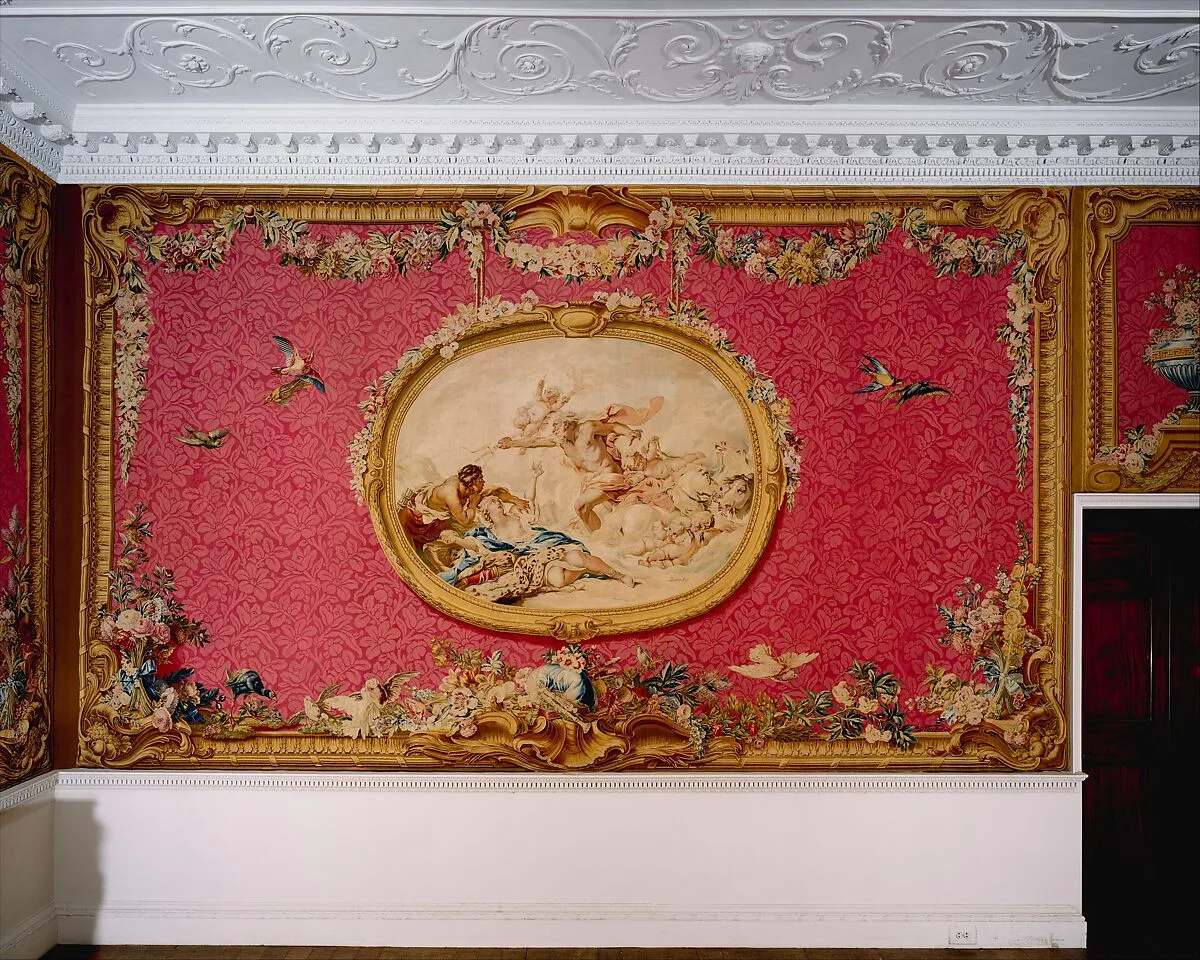 Allegory of Water (Neptune Rescuing Amymone) — François Boucher|Jacques Neilson|Jacques Germain Soufflot|Manufacture Nationale des Gobelins|George William Coventry, 6th earl of Coventry|Maurice Jacques