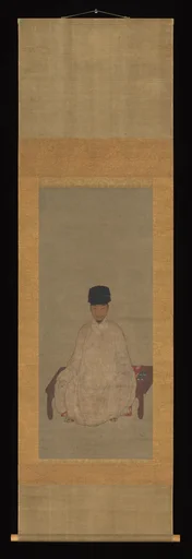 清 佚名 肖像 軸|Portrait of a Scholar