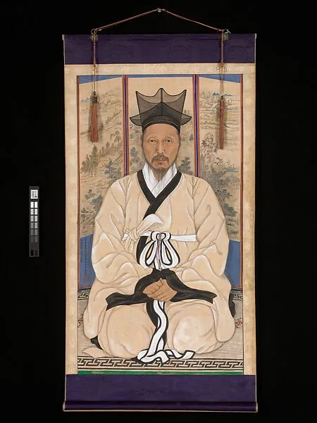석지 채용신 학자 초상|石芝 蔡龍臣 學者肖像|Portrait of a scholar — Chae Yongsin (artist name: Seokji)