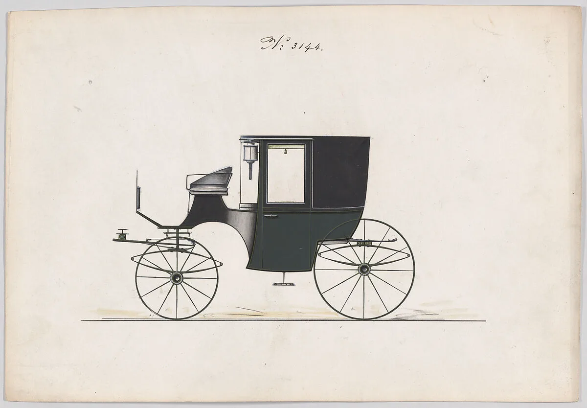 Design for Coupé, no. 3144 — Brewster & Co.