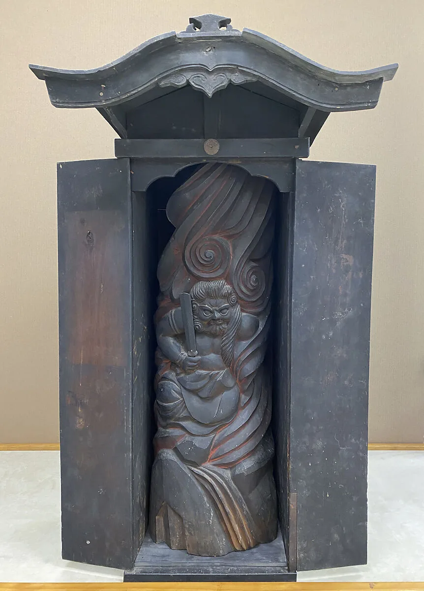厨子|Altar Cabinet (Zushi) for Fudō Myōō — Unidentified artist