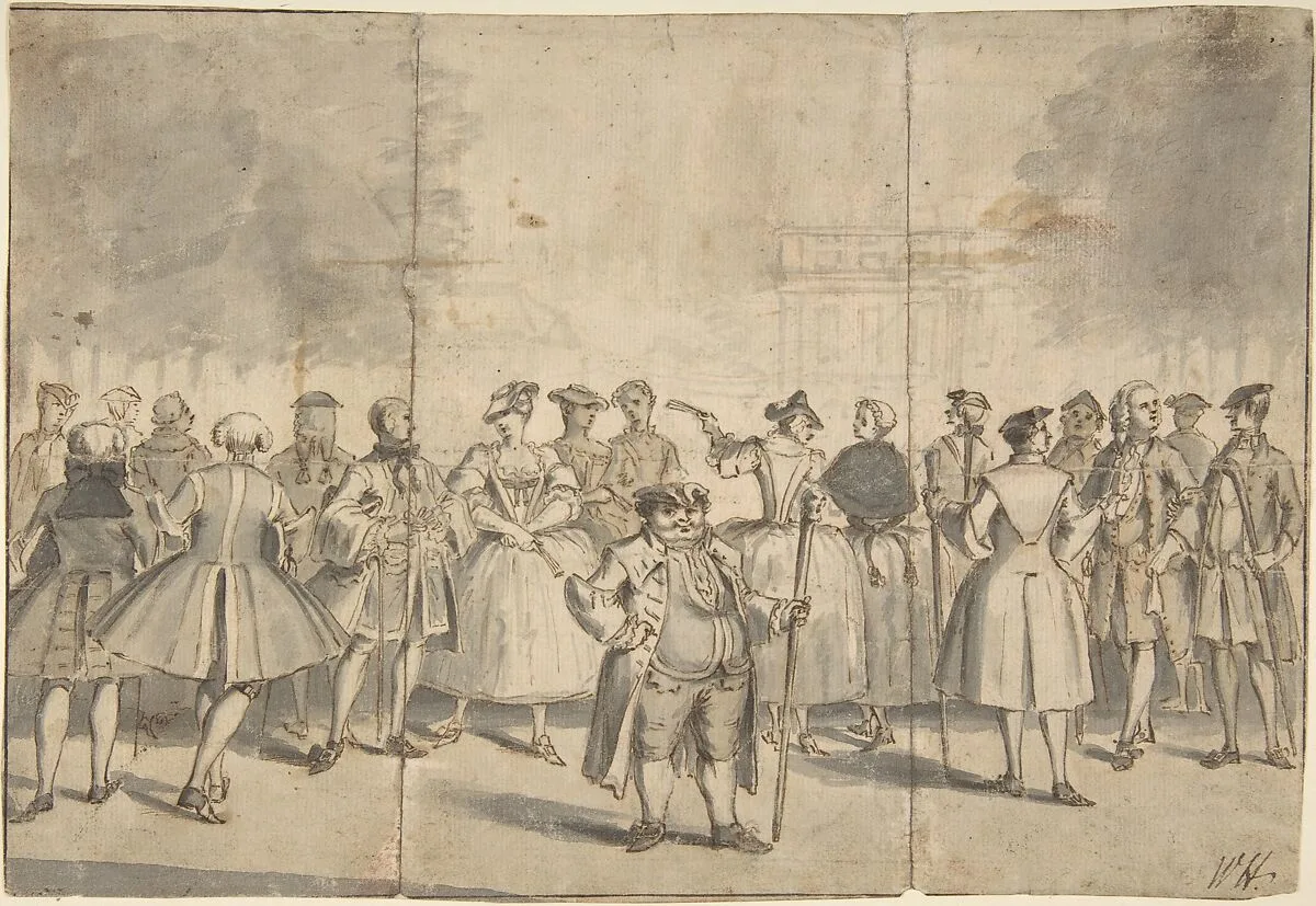 Taste a la Mode in the Year 1753 — Louis Pierre Boitard